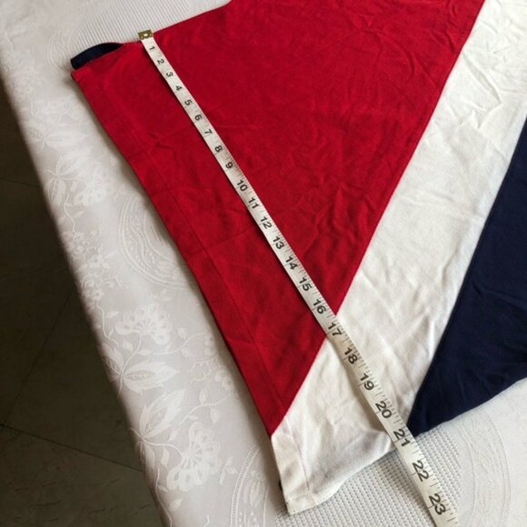 Polo Ralph Lauren Big Pony Rugby Shirt Men’s Size L Red/White/Blue Costomer-Fit - Picture 8 of 16